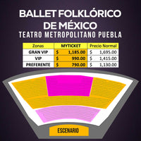Ballet Folklórico de México en Puebla