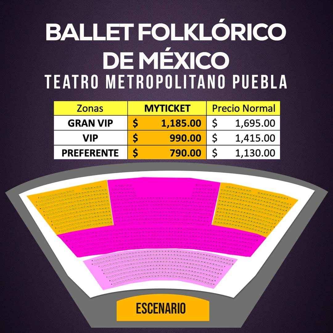 Ballet Folklórico de México en Puebla