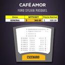 Café Amor, obra de teatro comedia, Foro Sylvia Pasquel Mapa Precios