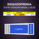 Esquizofrenia es una obra teatral de suspenso y psicoterror. Teatro Coyoacán Enrique Lizalde-Boletos-Mapa-lugares-descuentos-precios-Myticketmx