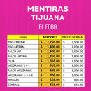 Mentiras el musical TIJUANA, EL FORO,precios,descuentos. Myticketmx