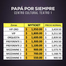 Papá por siempre directamente desde broadway-Llega a México- Centro cultural teatro 1, Precios.descuentos