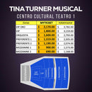 Tina: the Tina Turner Musical, desde Broadway. Boletos con descuento mapa precios. Myticketmx