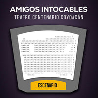 TONY DALTON EN AMIGOS INTOCABLES, obra de teatro de comedia en teatro Centenario Coyoacán - Precios-descuentos-boletos-mapa-lugares. Myticketmx
