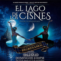 El Lago de los Cisnes. Obra de teatro-Ballet. Teatro Balderas. Boletos-Myticketmx