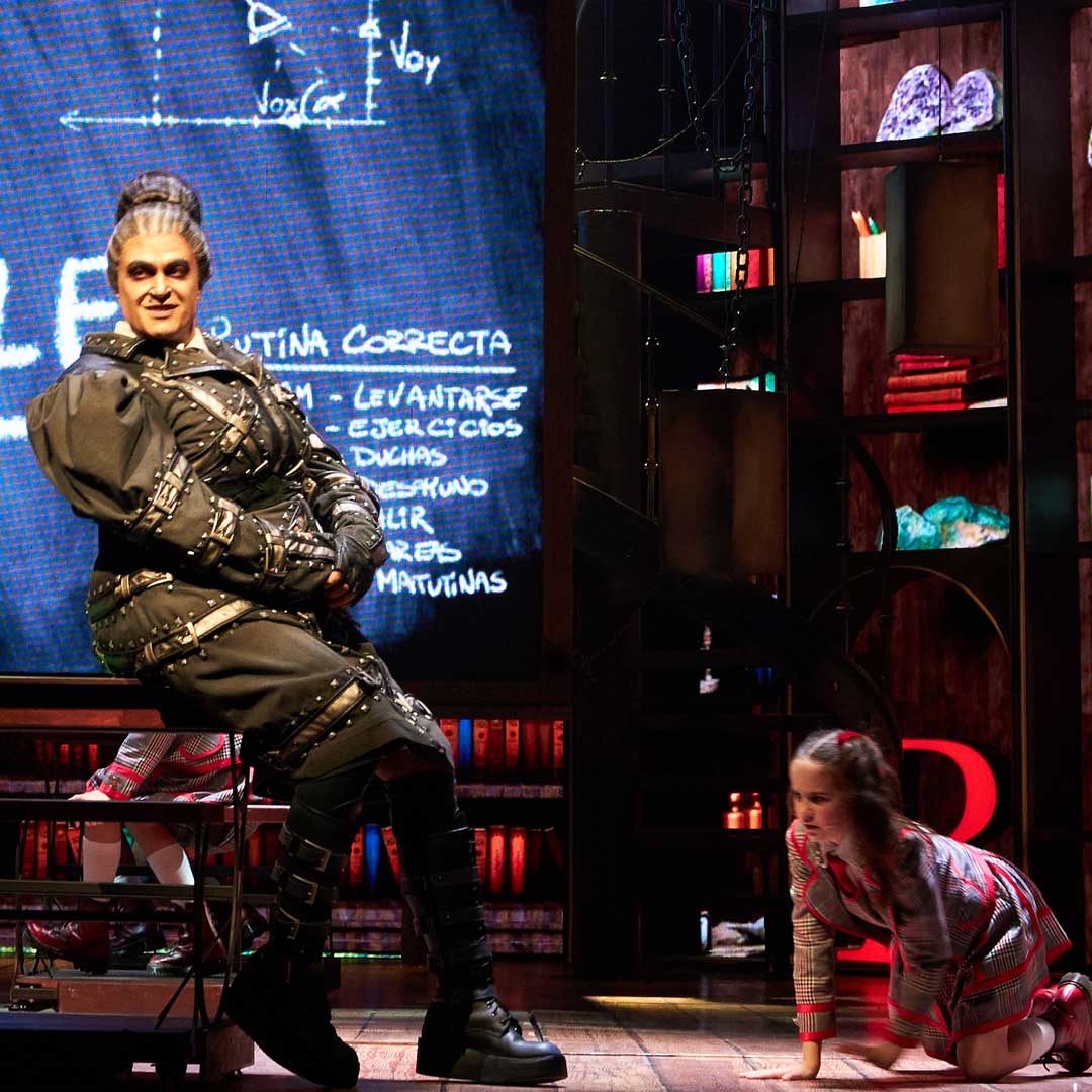 Matilda el musical, Centro cultural teatro 1, Jaime Camil, Ricardo Margaleff, Verónica Jaspeado, Gloria Aura. Obra de teatro completa Myticketmx