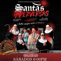 Santas y Perversas, obra de teatro de comedia, teatro Balderas-Bolatos- Myticketmx