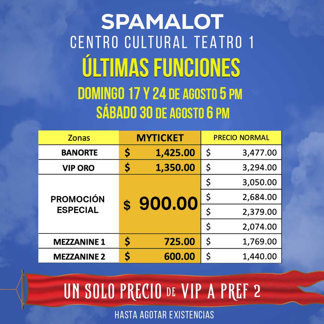 spamalot-el-musical-obra-de-teatro-descuento-precios_MAPA. precio especial