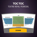 Toc Toc obra de teatro boletos en Myticketmx, Mapa Teatro Royal Pedregal